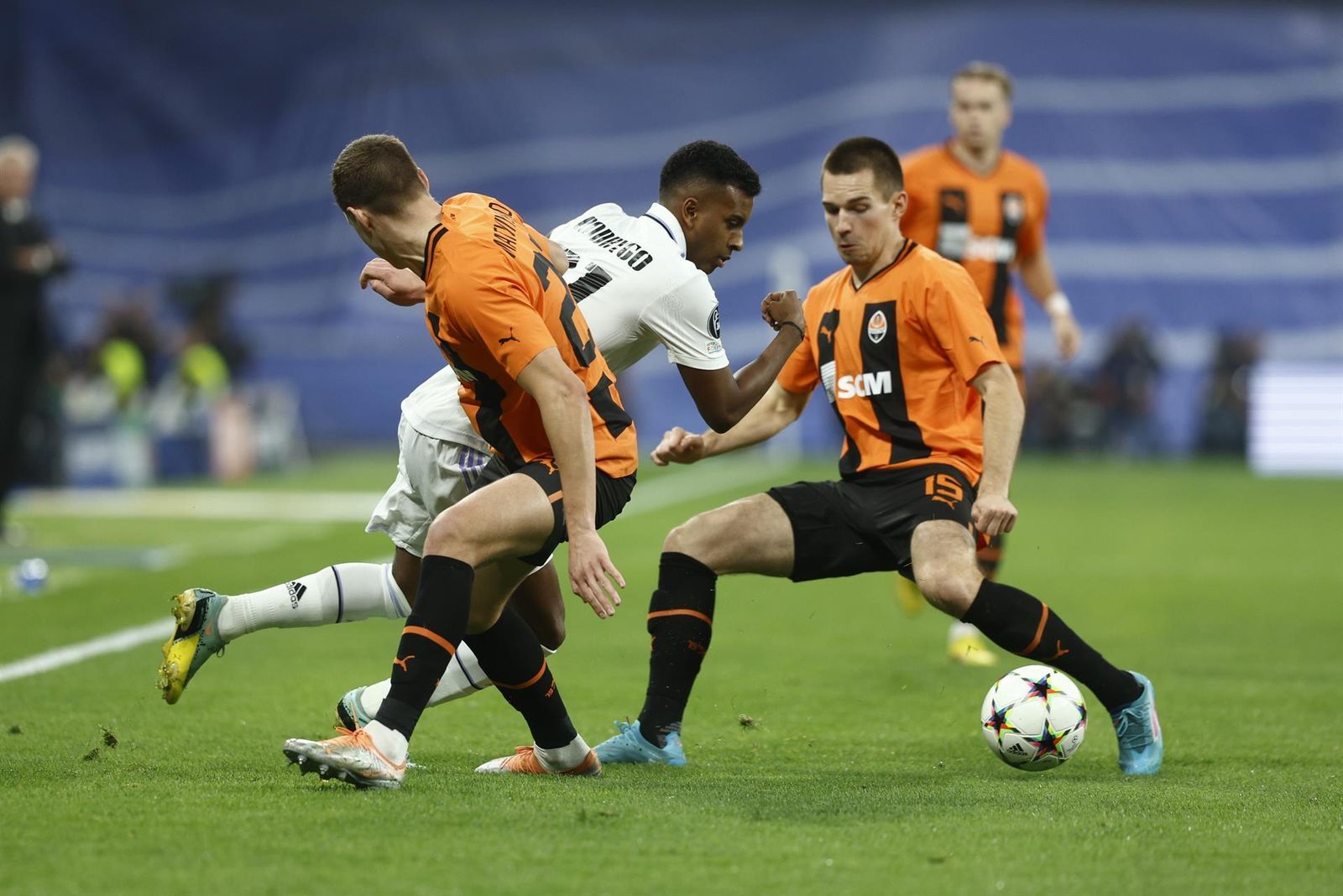 Rodrygo ante el Shakhtar