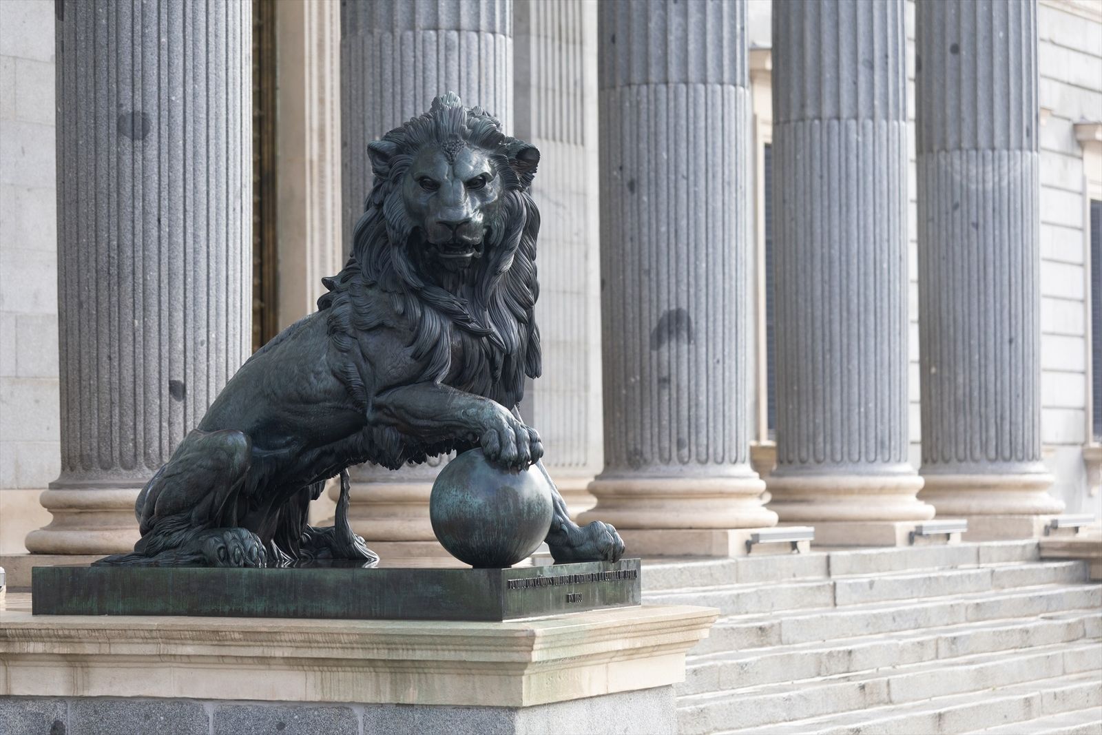 Fachada del Congreso de los Diputados