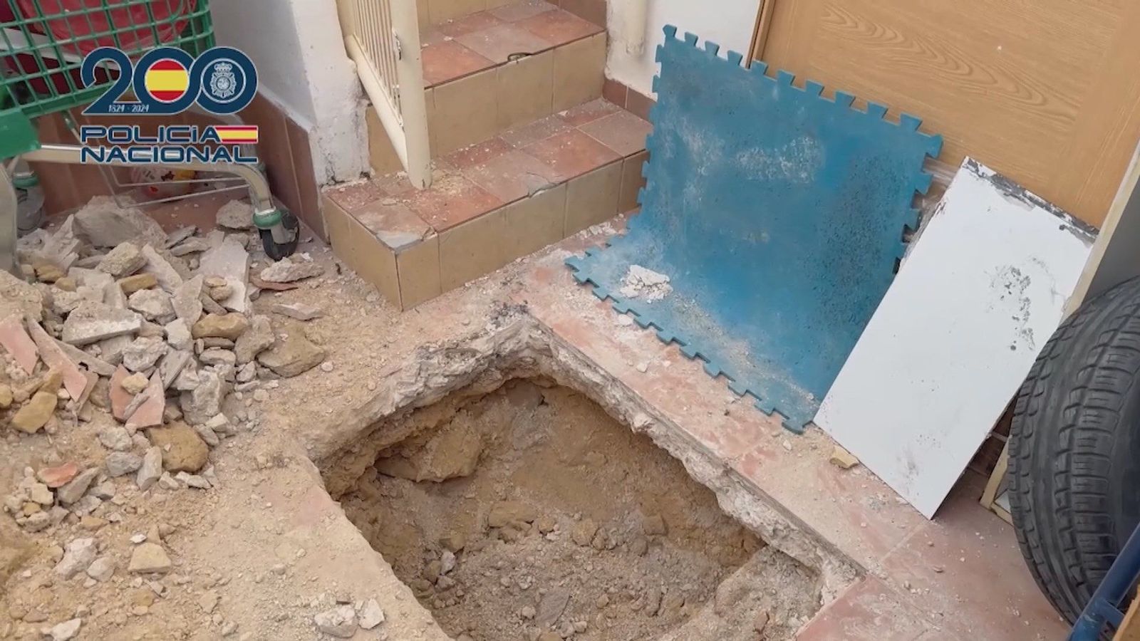 Cuatro detenidos en Alicante tras la aparición del cadáver de Jesús Tavira, enterrado en hormigón y con puñaladas