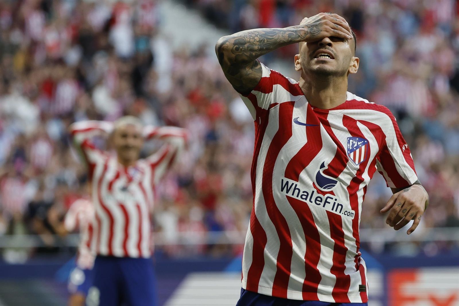 Ángel Correa ante el Brujas