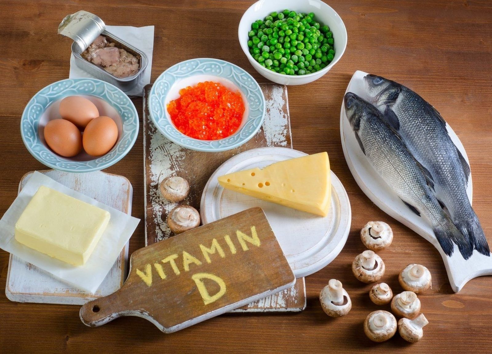 Alimentos que contienen Vitamina D