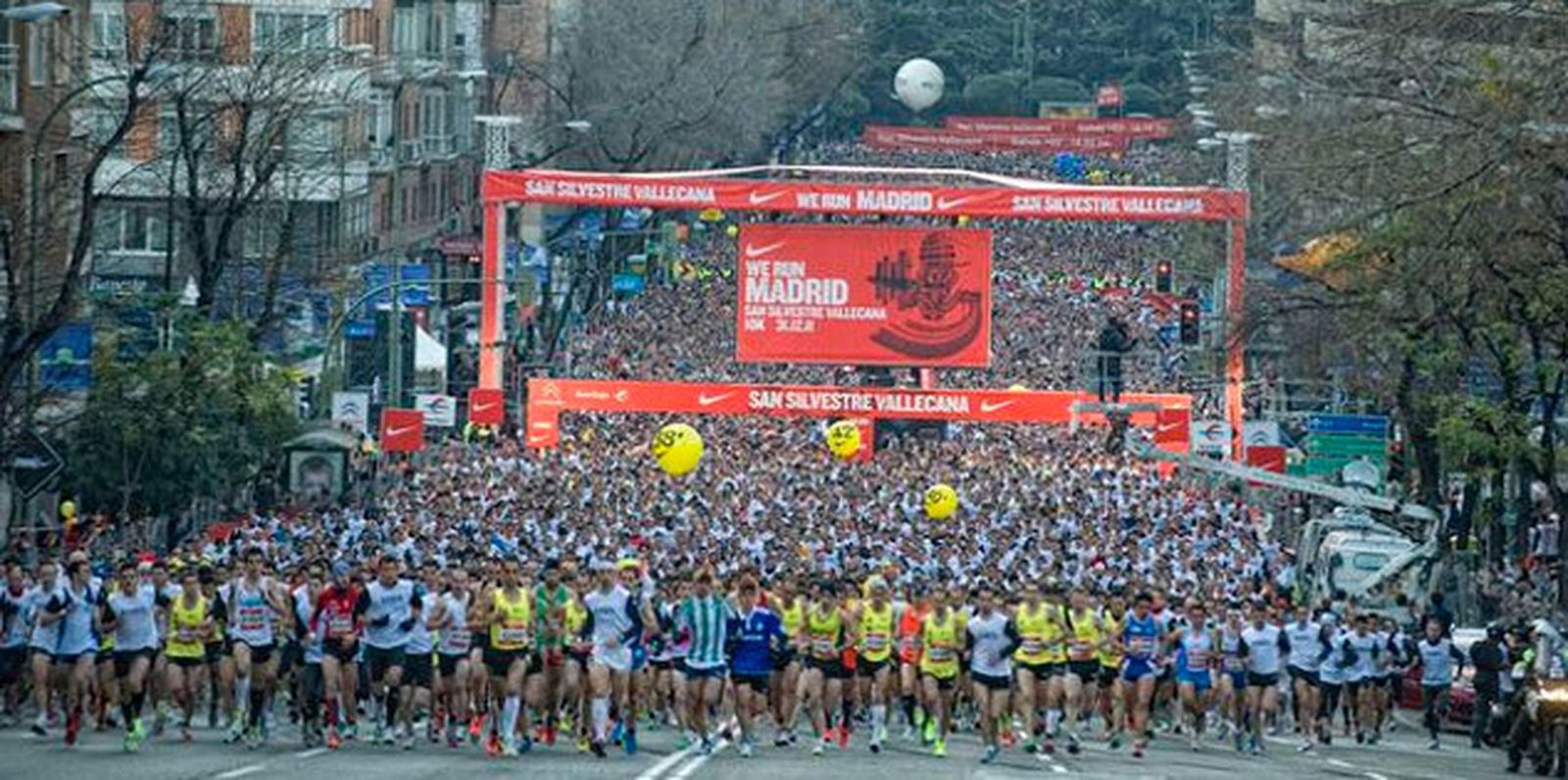Así comenzó la San Silvestre Vallecana