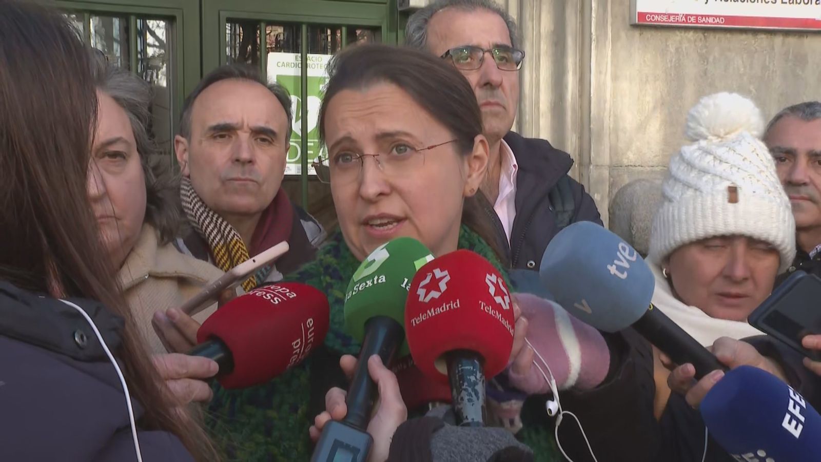 Angela Hernández, secretaria general del sindicato médico Amyts