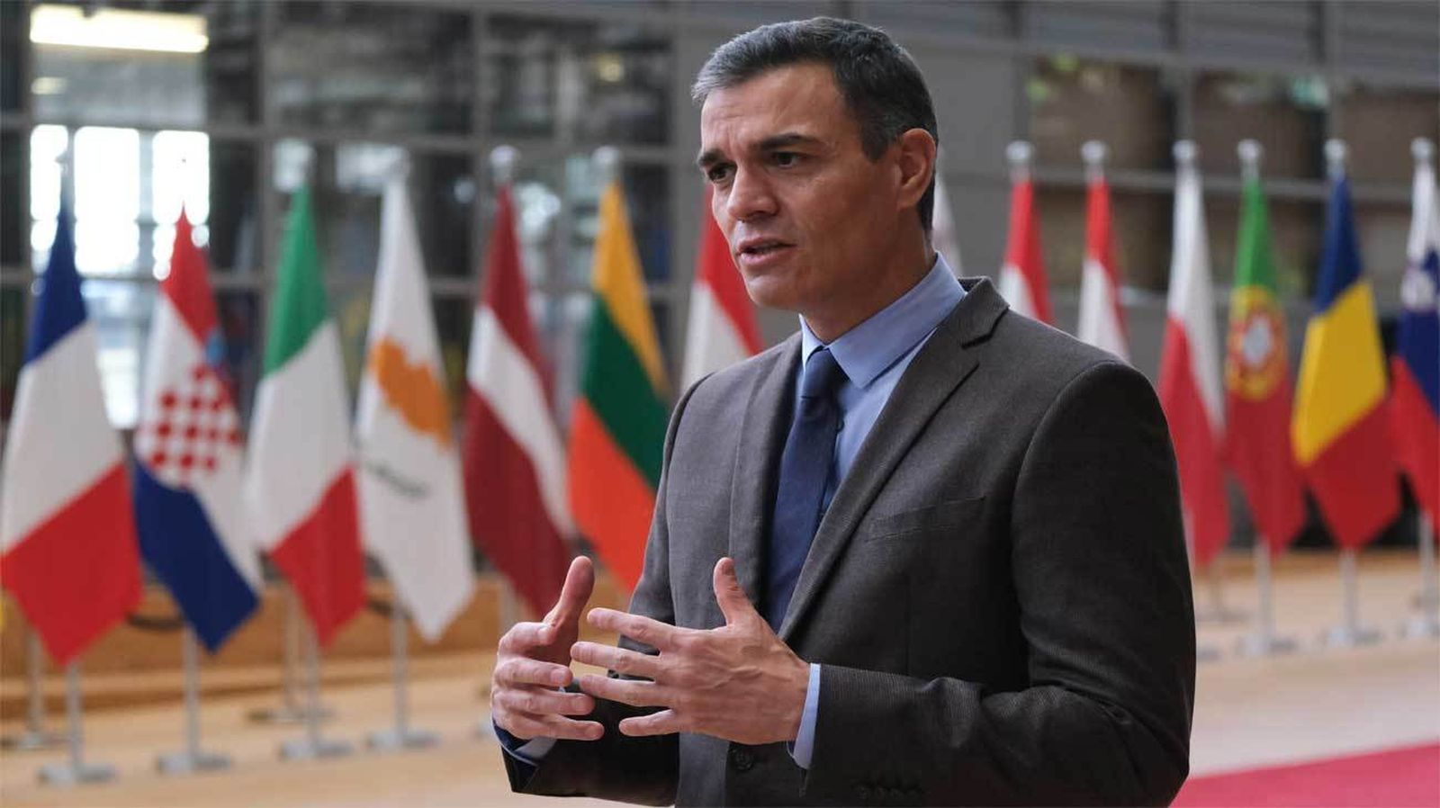 Pedro Sánchez en Bruselas