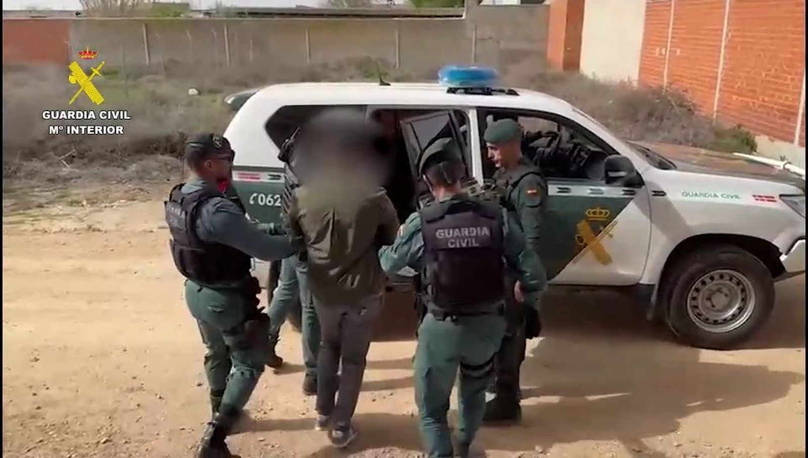 Operación en Toledo contra el tráfico de migrantes