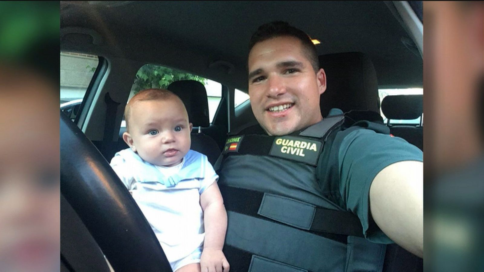 Un guardia civil de Leganés salva la vida de un bebé que no respiraba