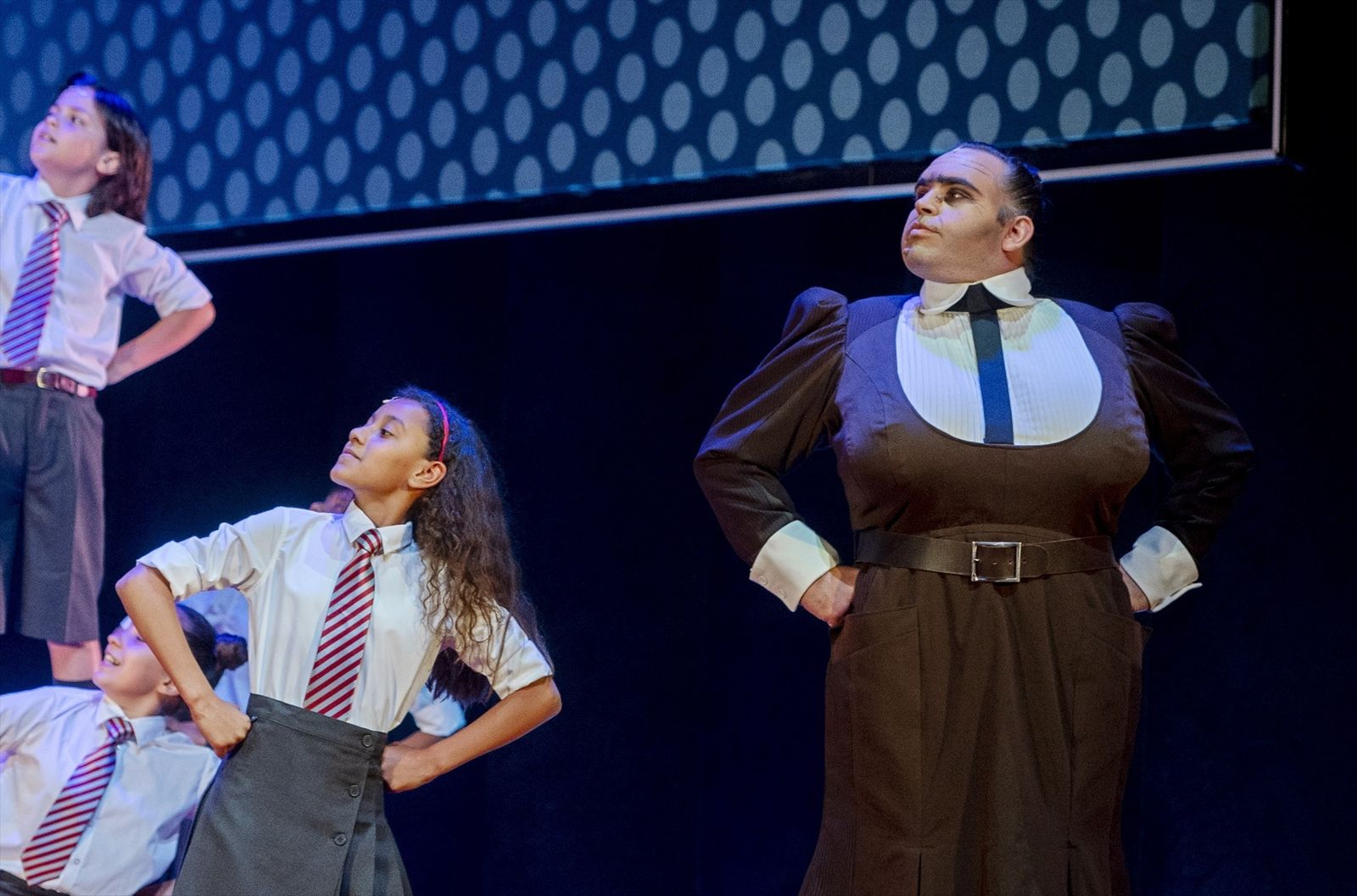 Una escena del musical 'Matilda'