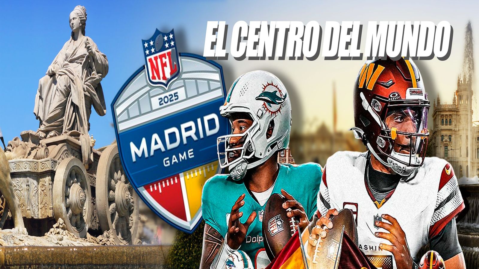 La NFL invade las calles de Madrid