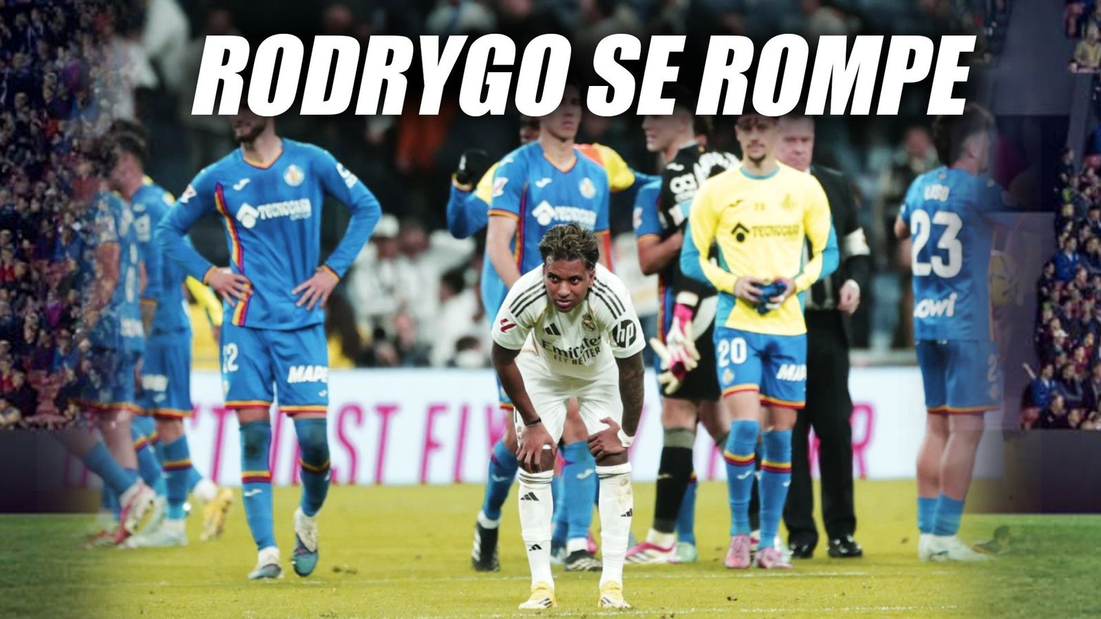 Rodrygo, hundido