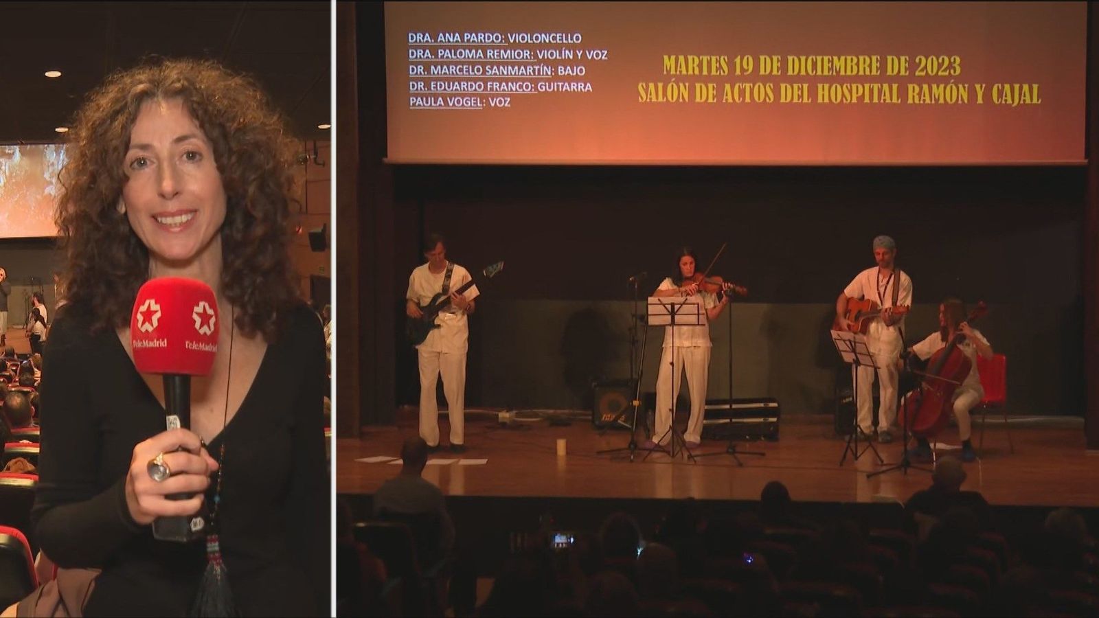 El musical 'Malinche' y Nacho Cano actúan para los pacientes del Hospital Ramón y Cajal