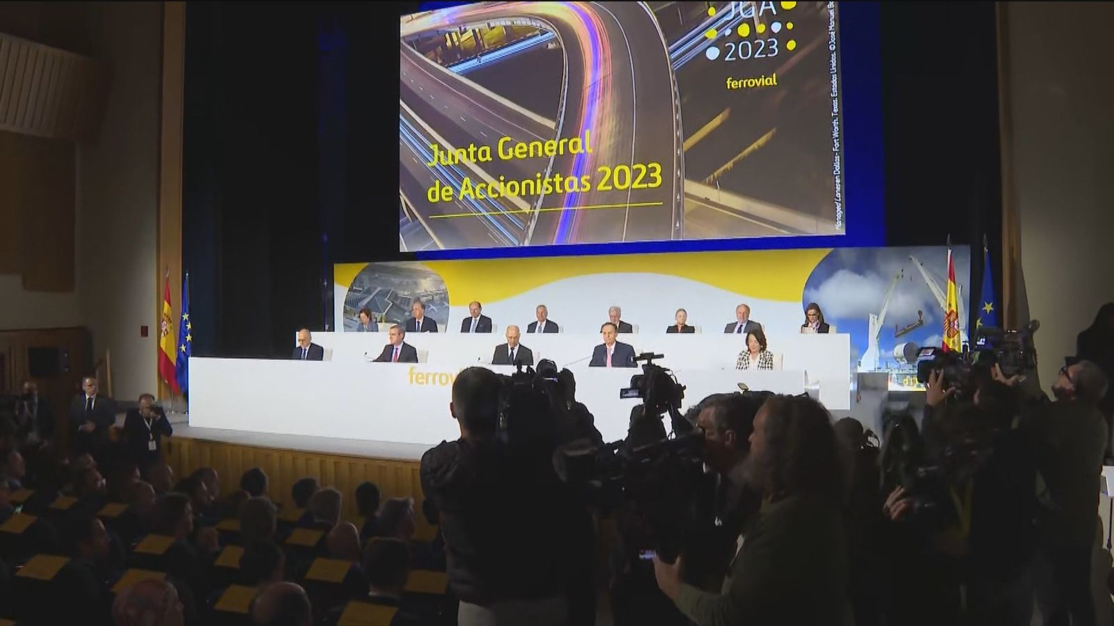 La Junta de Accionistas de Ferrovial ha aprobado con un 93'3% su traslado a Paises Bajos