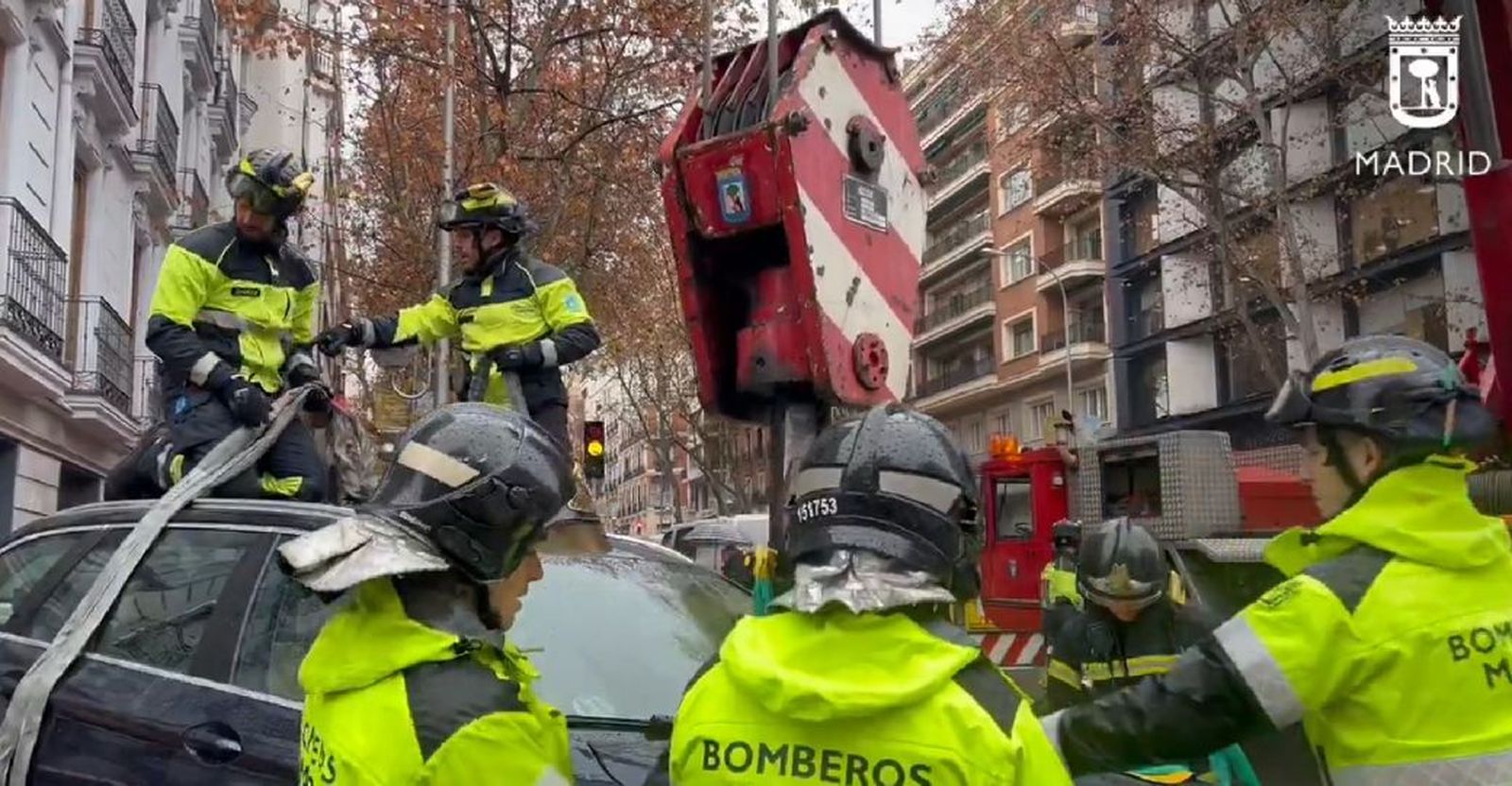 Choque en la confluencia de las calles Goya y Velázquez