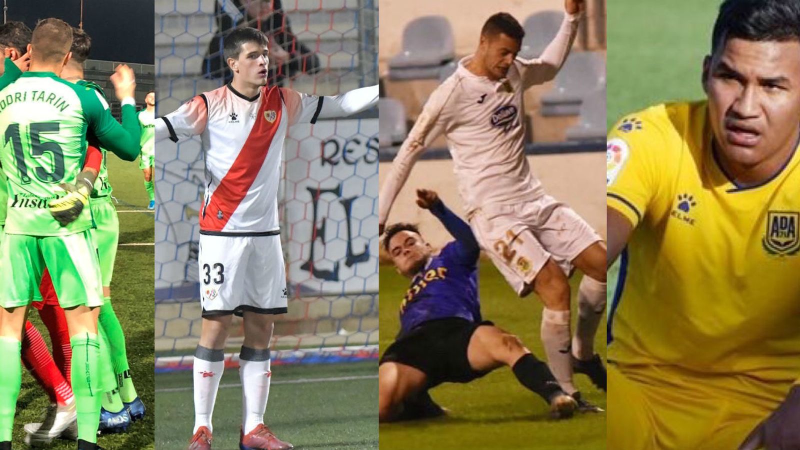 Rayo, Leganés, Fuenlabrada y Alcorcón