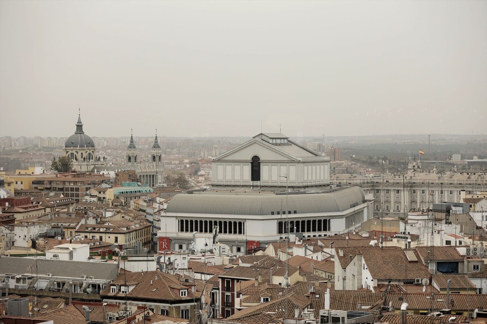 Calima en Madrid