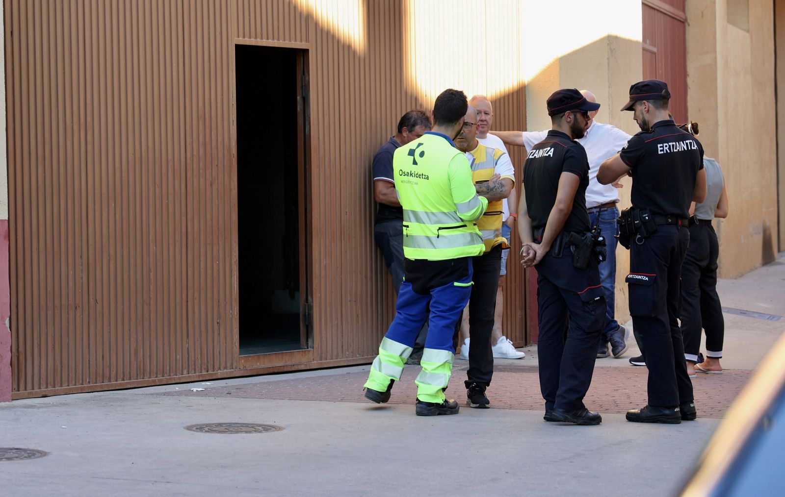 Accidente laboral en una bodega de Lanciego (Álava)