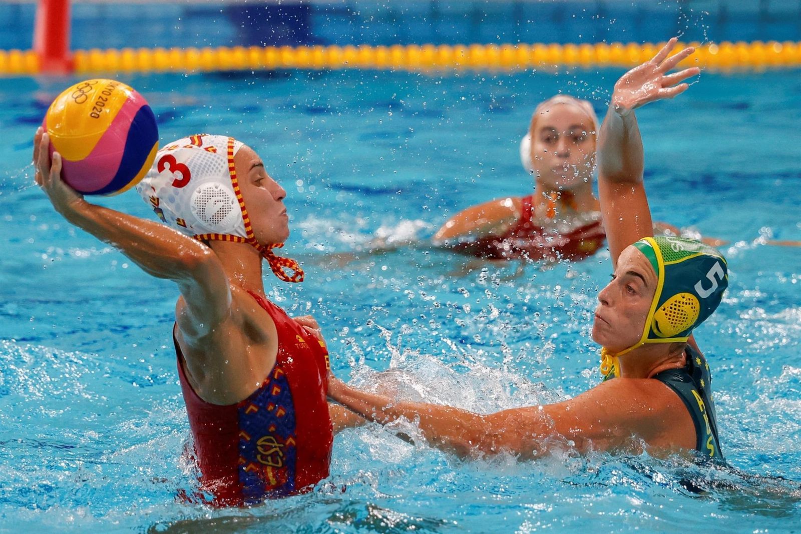 España - Australia de waterpolo