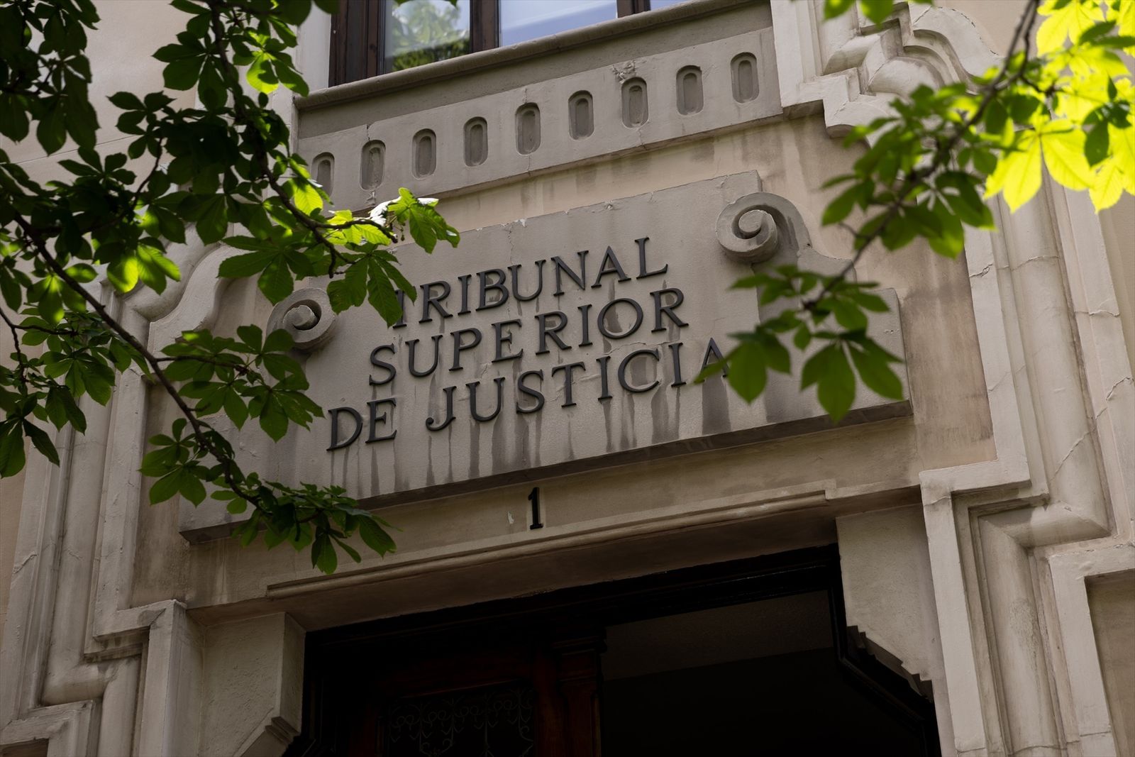 Fachada de la sede del Tribunal Superior de Justicia de Madrid