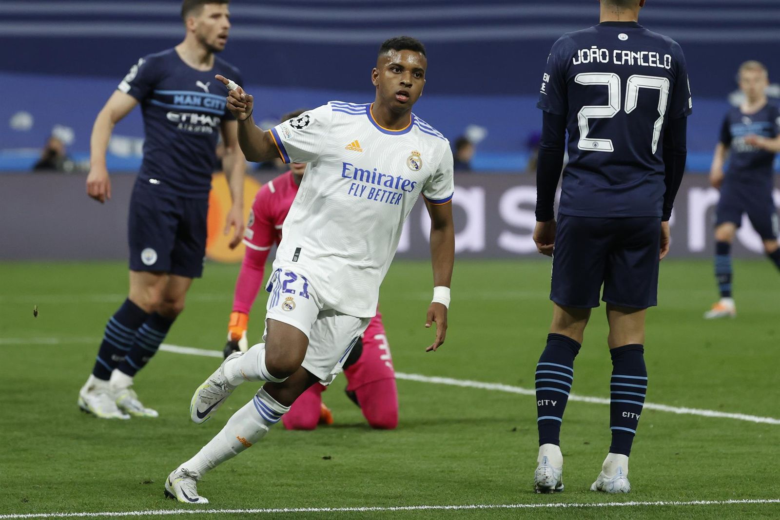 Rodrygo ante el Manchester City