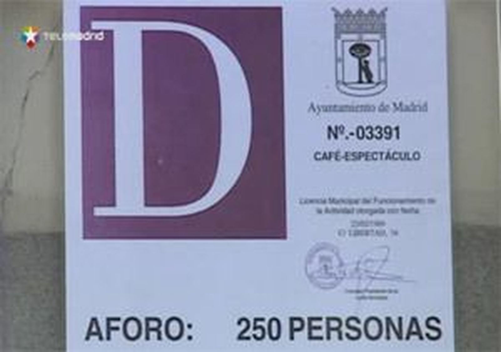 ¿Cómo se determina el aforo de un local?