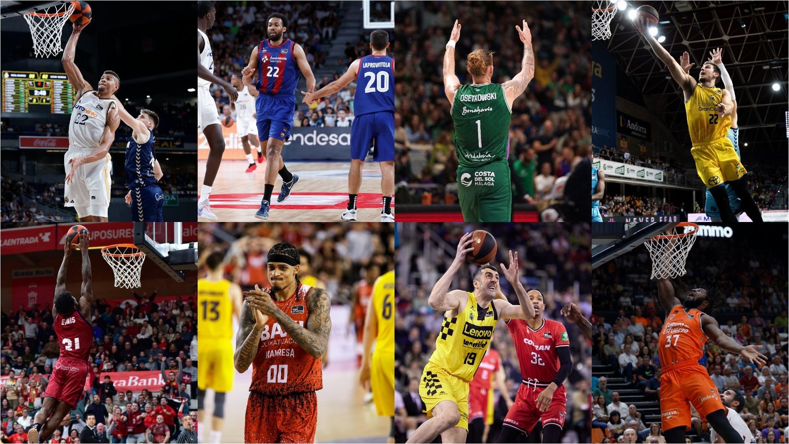 Jugadores de la ACB