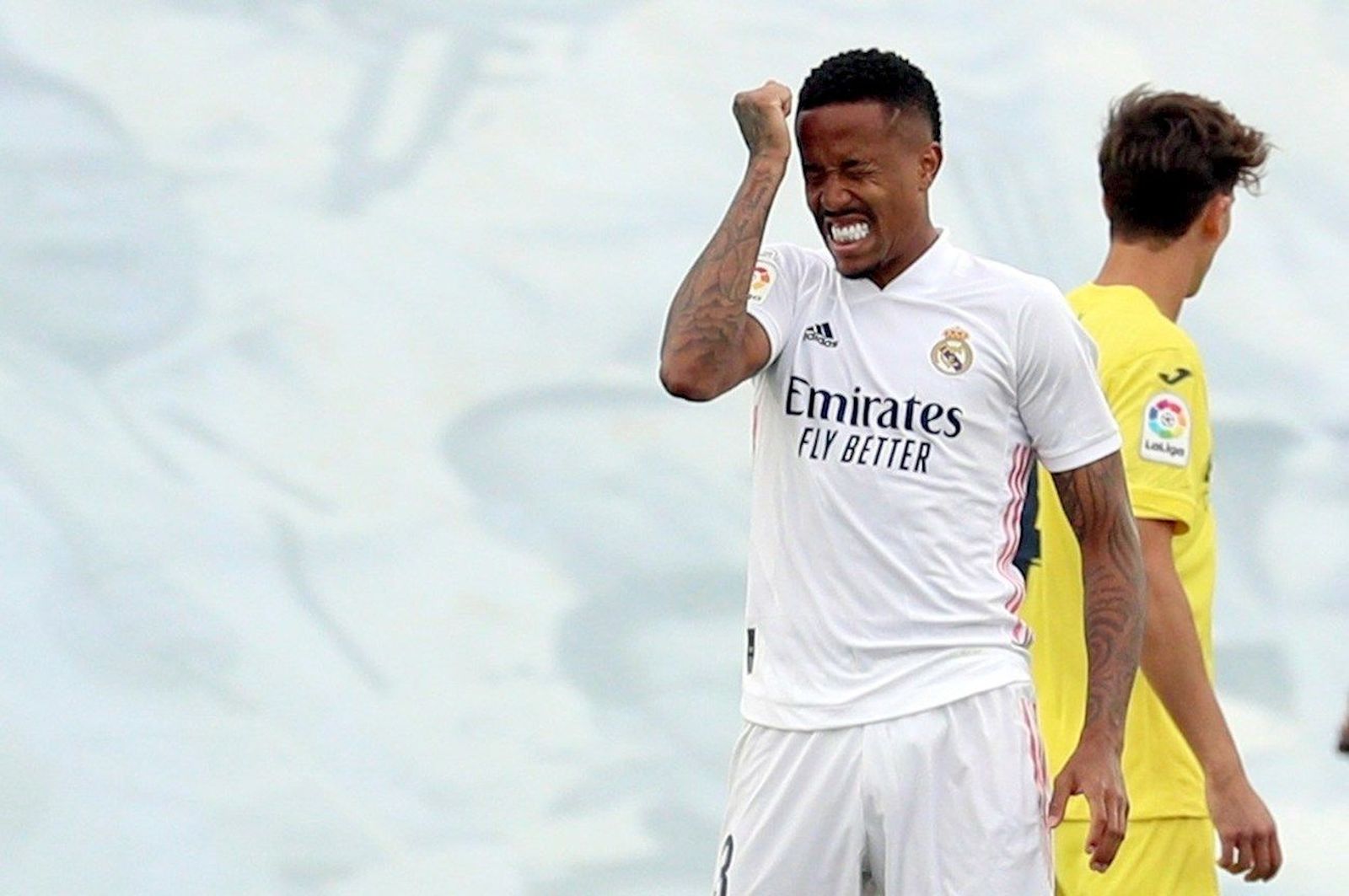 Militao sufre una lesión muscular en el cuádriceps