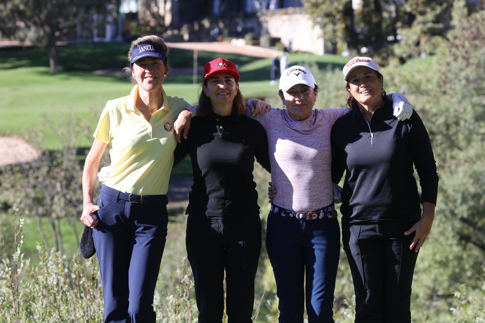 Regina del Río, Juana Ruiz, Aurelia Basagoiti y Concepción Lucas