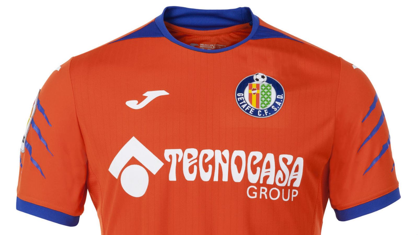 Segunda equipación del Getafe CF