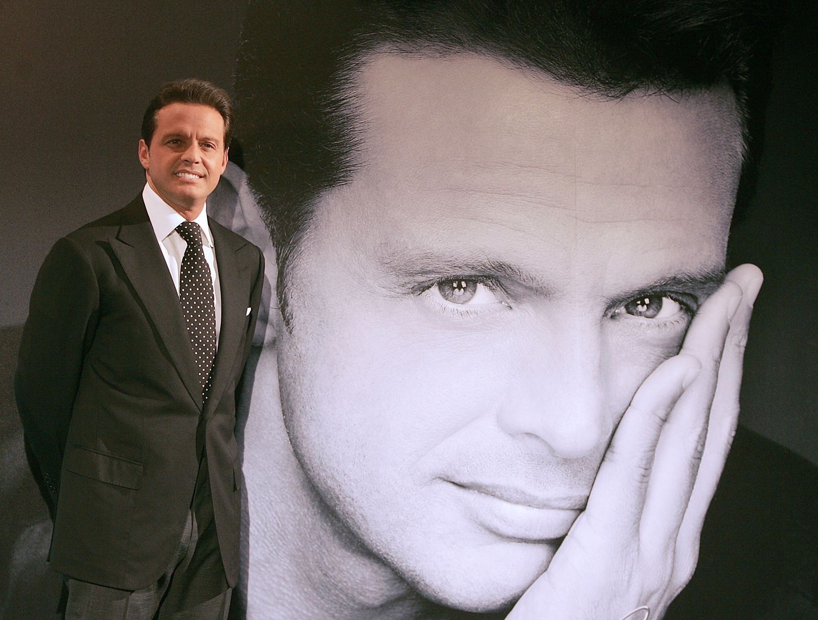 El cantante Luis Miguel