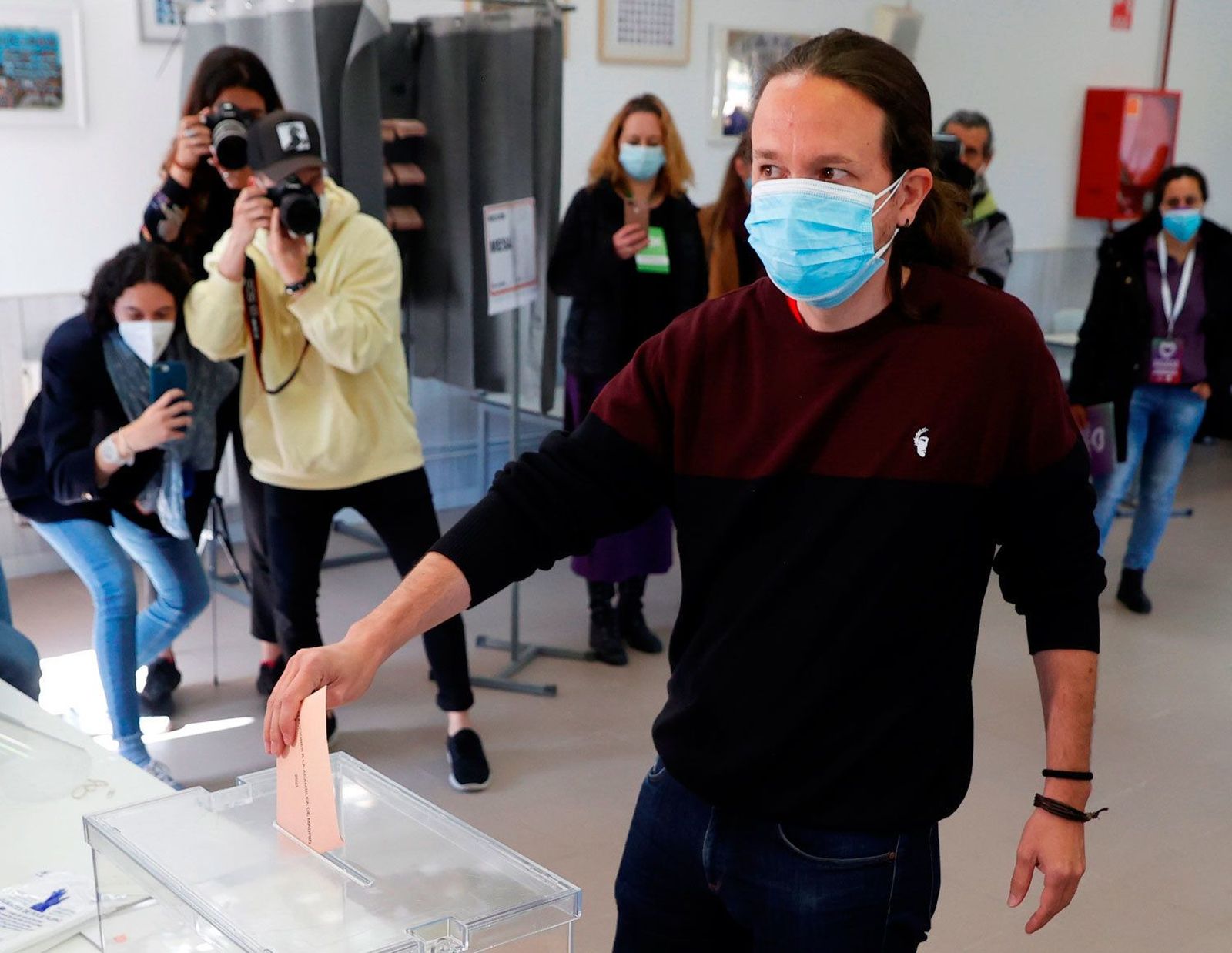 Pablo Iglesias: "Gracias a la participación de la gente trabajadora vamos a conseguir tener un Gobierno decente"