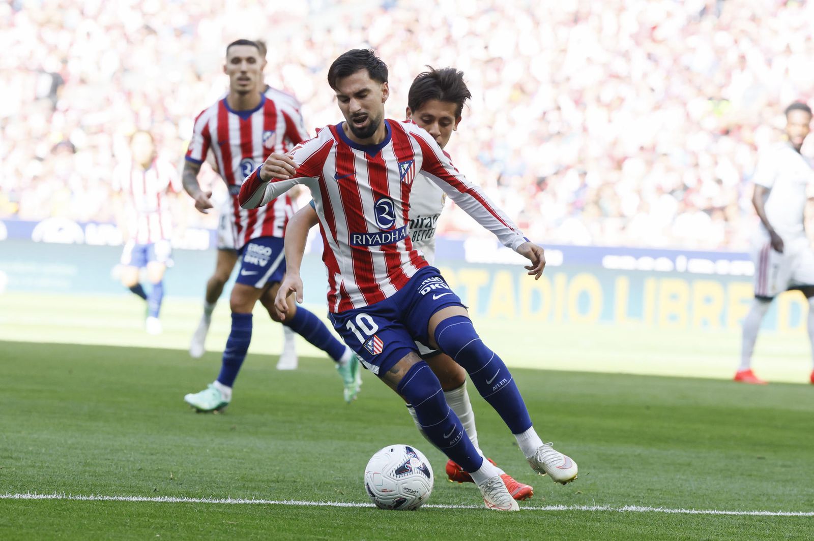 Baena ante el Real Madrid