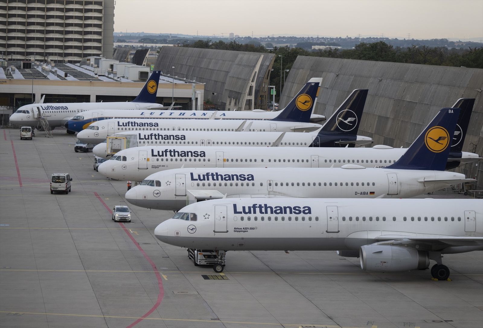 Aviones de Lufthansa
