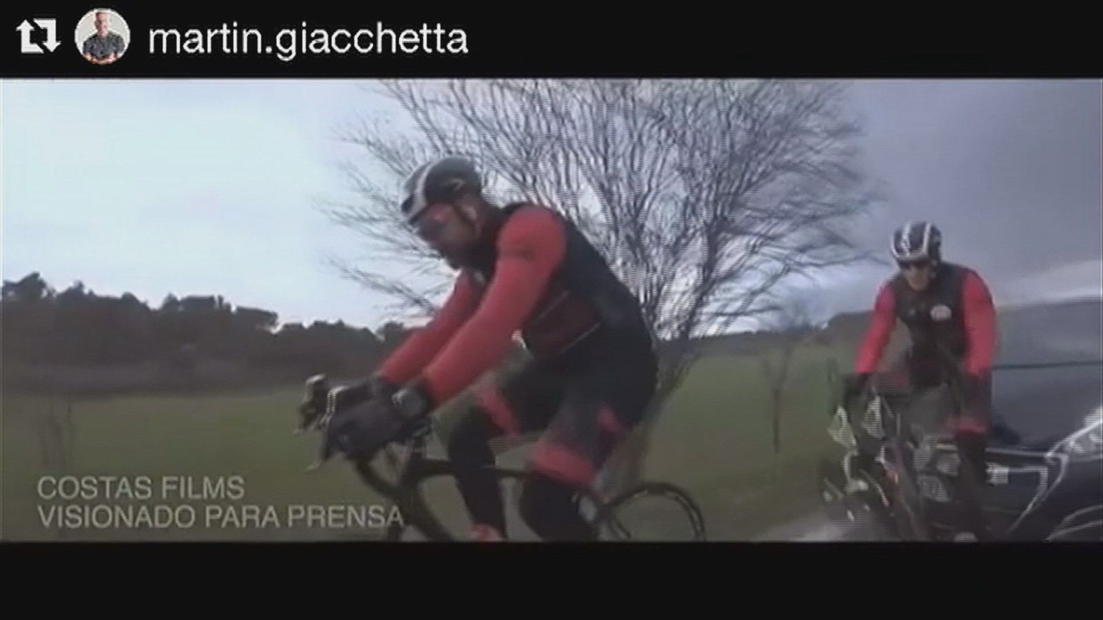 Las imágenes del brutal atropello a Dani Rovira durante el rodaje de un documental