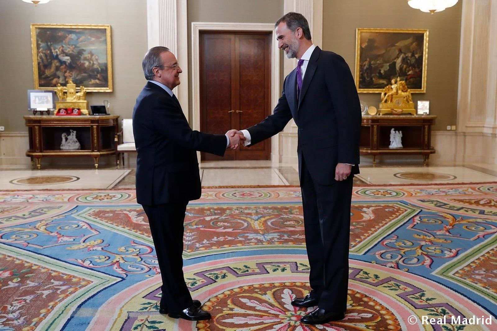 Florentino y Felipe VI