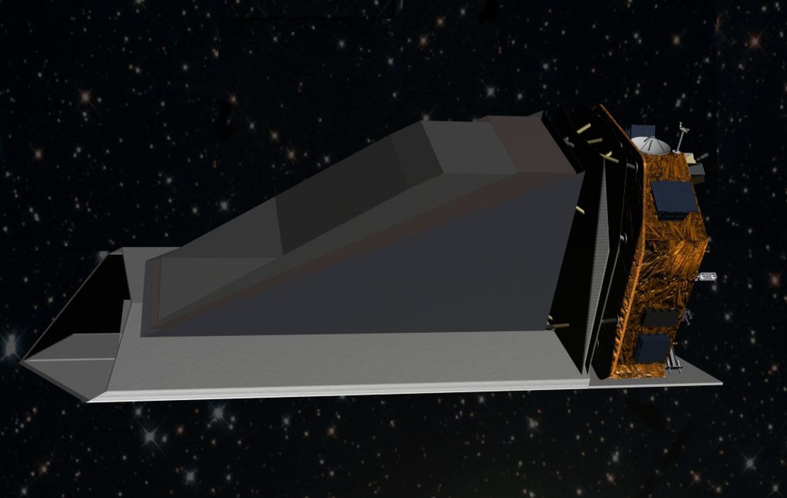 Concepto del telescopio espacial NEO Surveyor