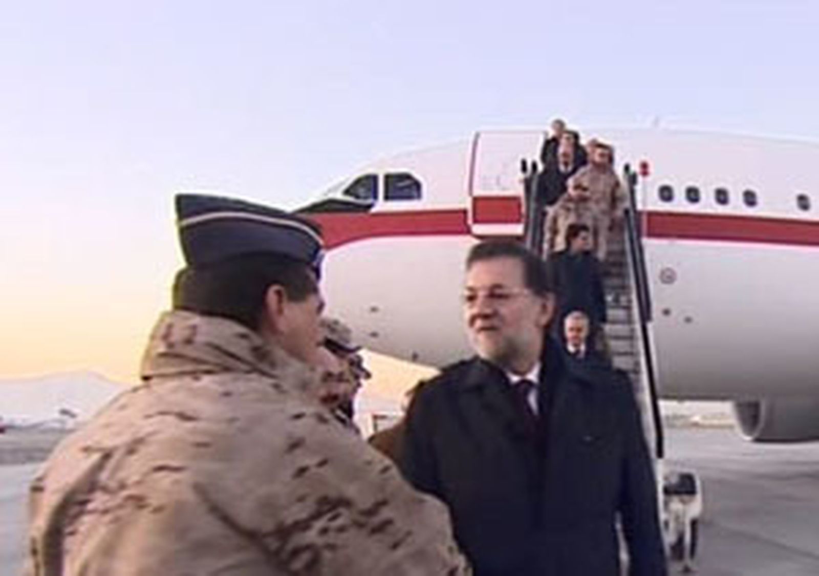 Rajoy en Afganistán