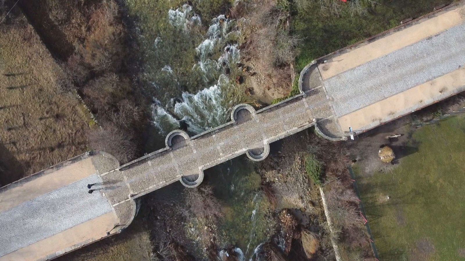 Madrid desde el aire: Los caminos del agua