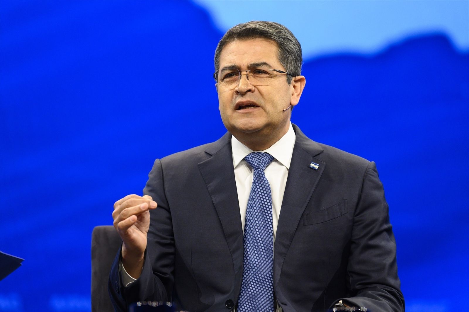 El expresidente hondureño Juan Orlando Hernández