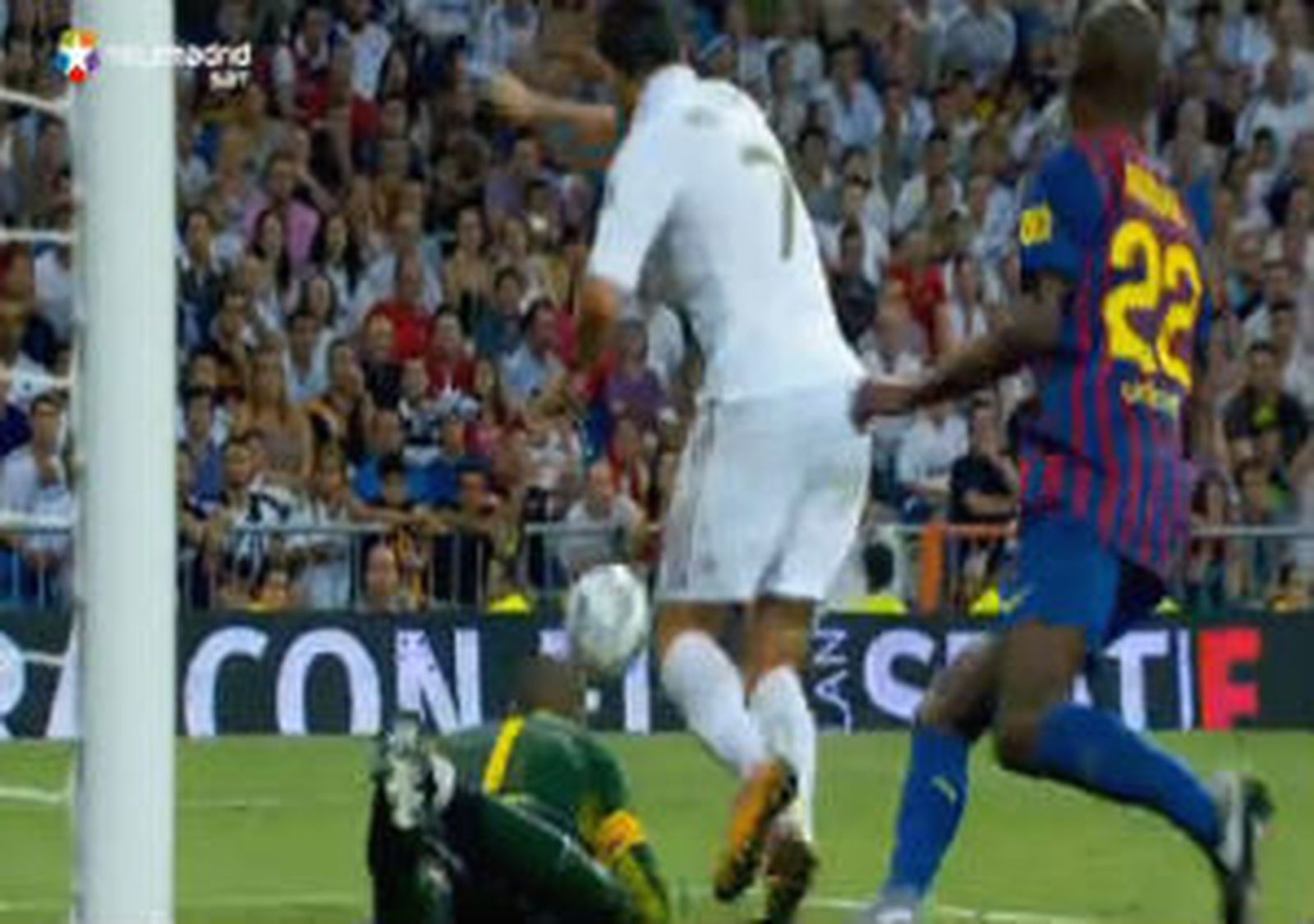Gran partido, mucho más juego del Madrid, pero sólo un empate