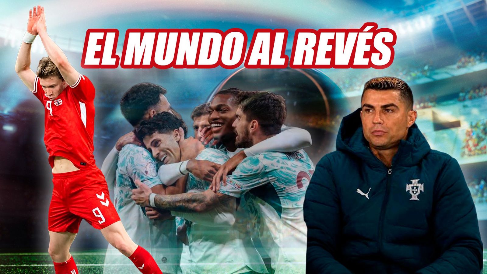 La nueva era sin Cristiano Ronaldo se inicia con un homenaje de... Dinamarca