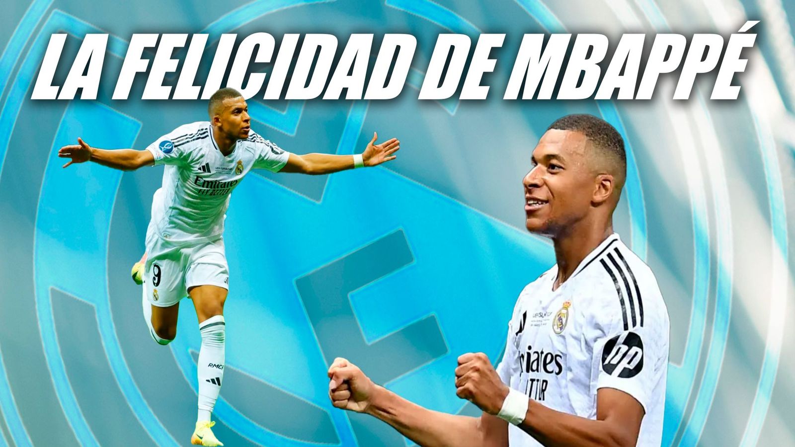 Mbappé es feliz