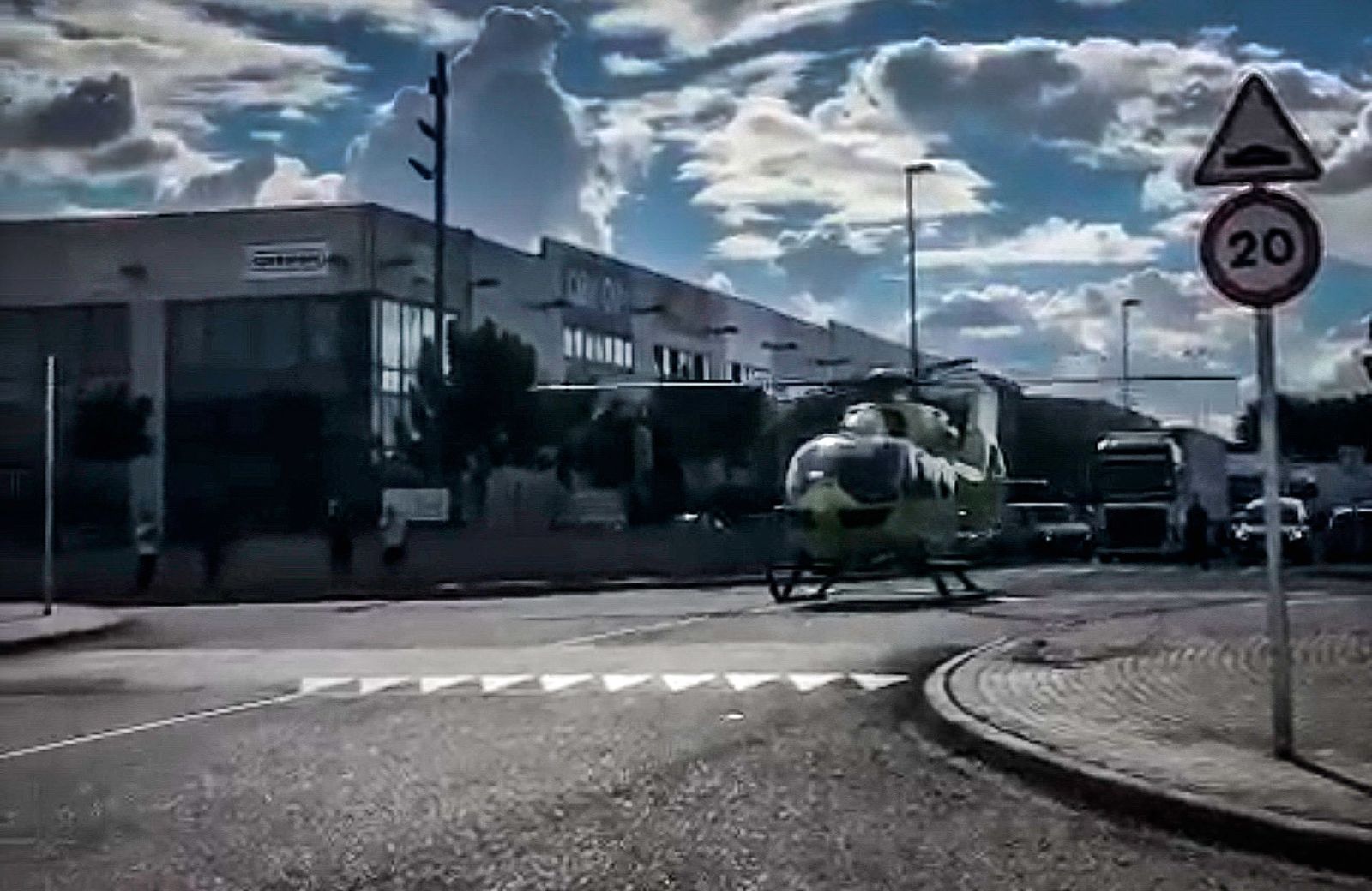 Grave un motorista tras chocar con una furgoneta en Ciempozuelos