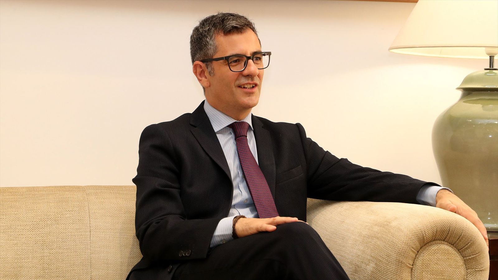 El ministro de la Presidencia, Relaciones con las Cortes y Memoria Democrática, Félix Bolaños
