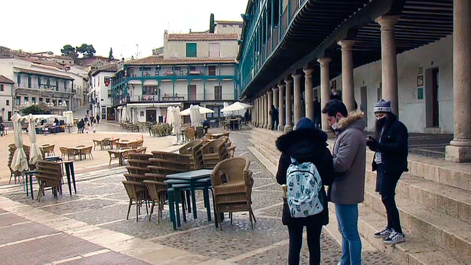 Chinchón vuelve a recibir turistas tras un mes de cierre perimetral