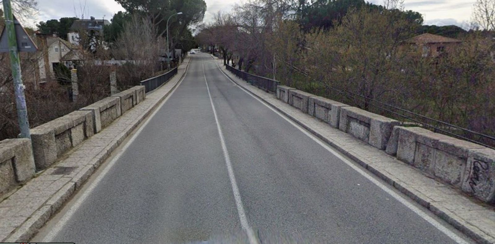 Puente de La Navata sobre el Guadarrama, en Galapagar