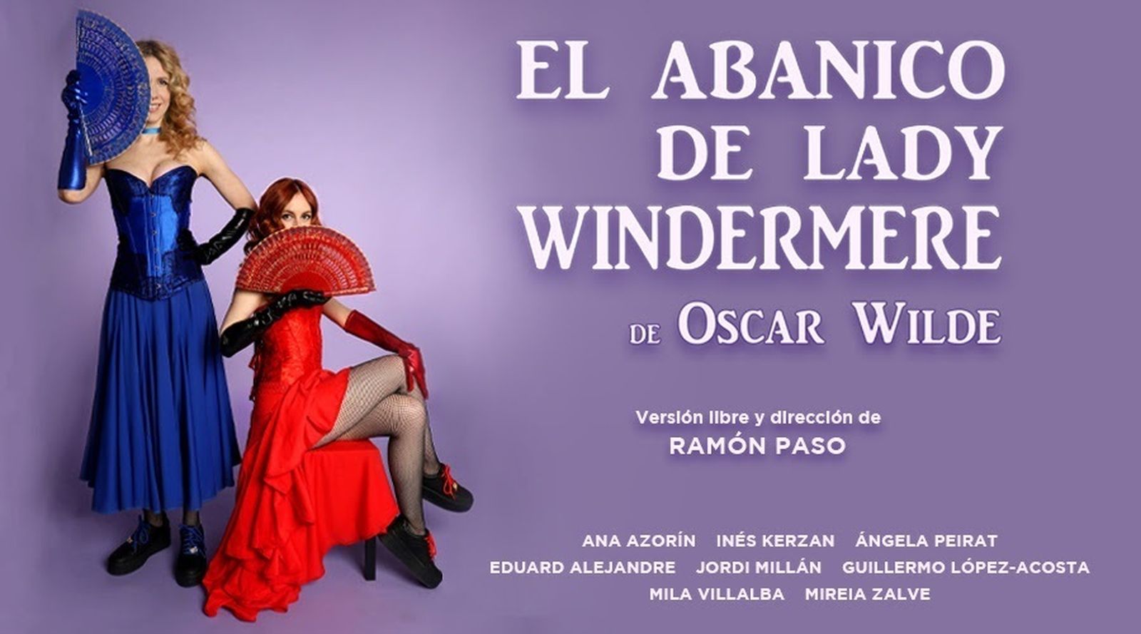 Cartel 'El abanico de lady Windermere'