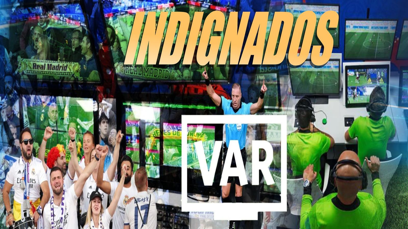 El madridismo, indignado con el VAR