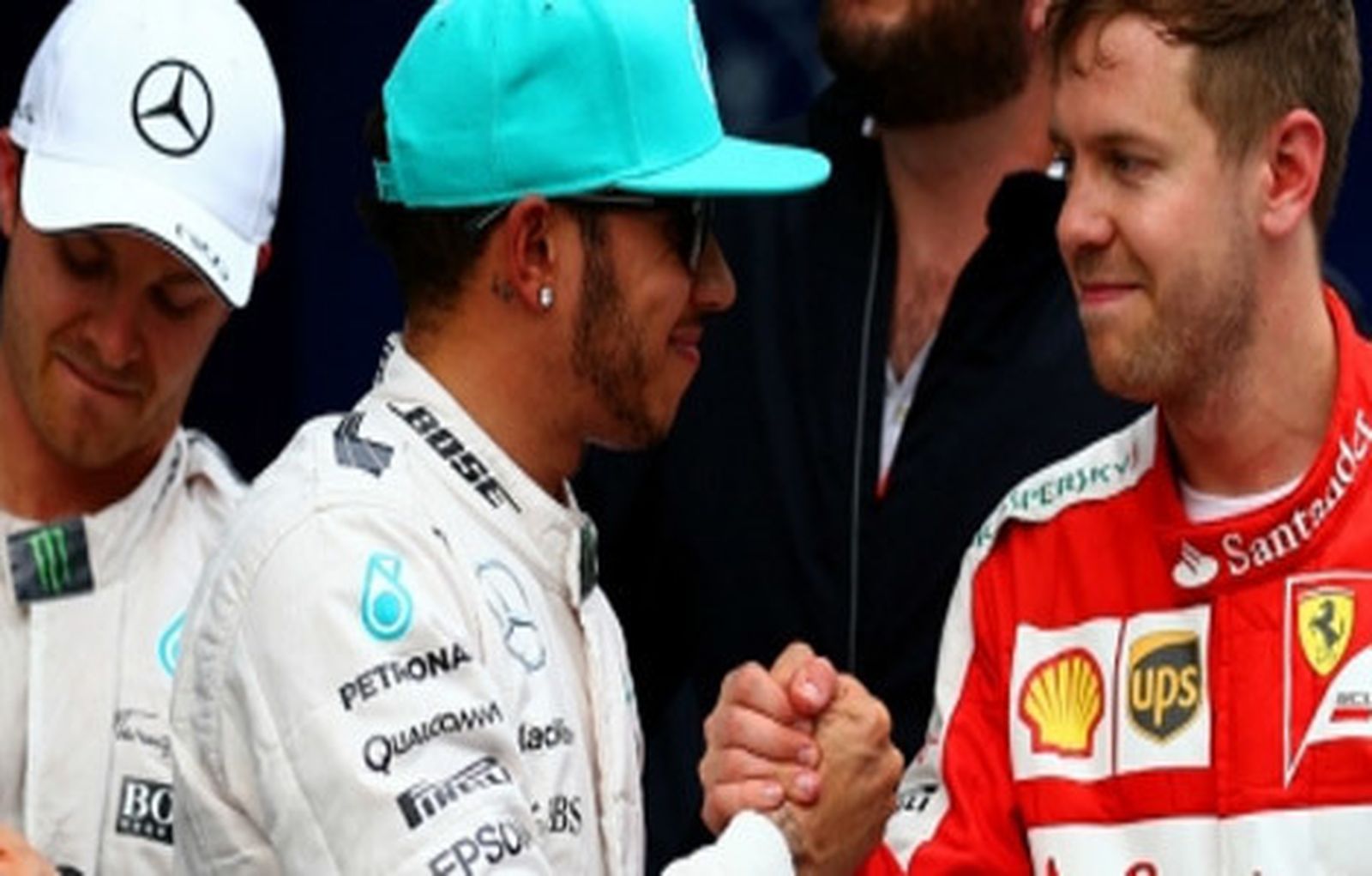 Hamilton y Vettel