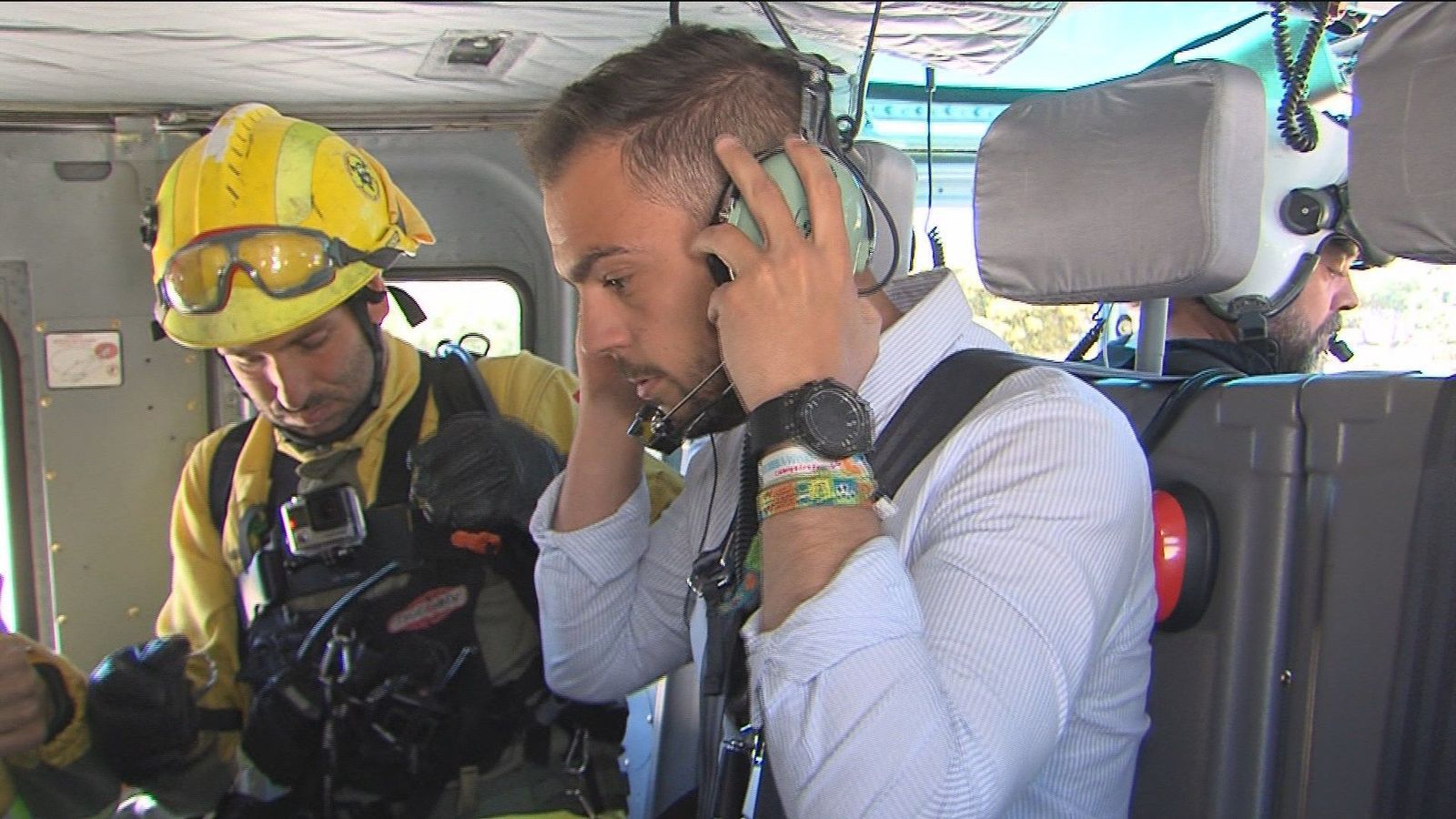 Así actúan las brigadas forestales helitransportadas ante un incendio