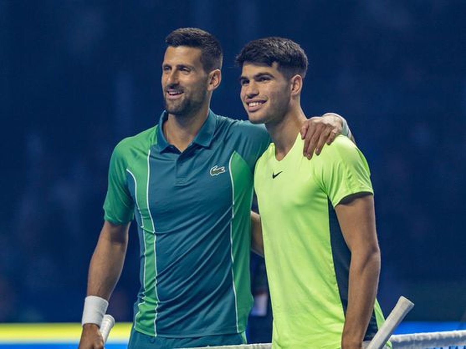 Alcaraz y Djokovic