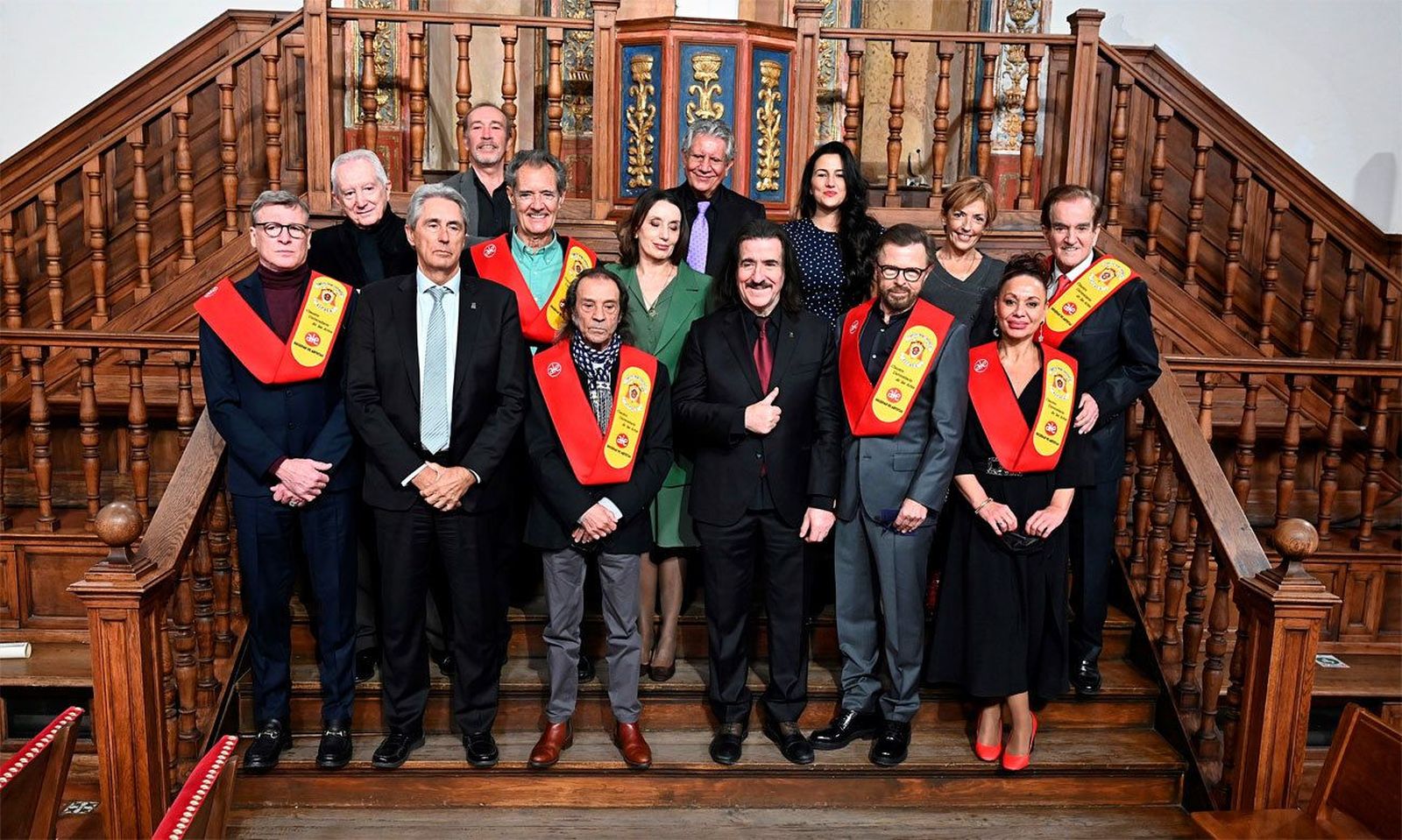 Los nuevos miembros de honor del Claustro Universitario de las Artes